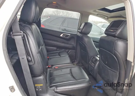 2015 Nissan Pathfinder S из США, поврежденный, VIN 5N1AR2MM8FC608371